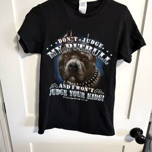 Delta Black Pitbull Graphic Tee